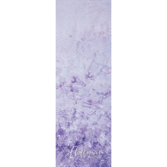 Cotton Batik Ombre Tupelo Purple Mottled Style Hand-Dyed Bali Batiks Selvage-to-Selvage Ombre Cotton Fabric by the Yard (851-564-Tupelo)