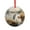 Pattern-1, variant on Heron At Marsh Edge Xmas Ornament Wildlife Lover Glass Round Ornaments for Xmas Tree