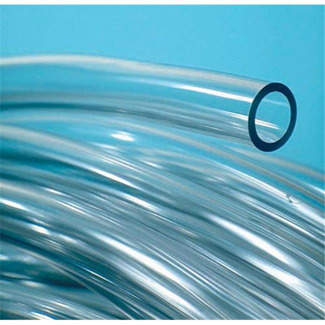 Clear Plastic Tubing 3 & 8 in. I.D. 1 & 2 in. O.D. Per Foot