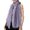 Purple, variant on Luvior Versatile Womens Scarf Solid Color Linen Accessory for All Seasons Lightweight Beach Strip Wrap for Stylish