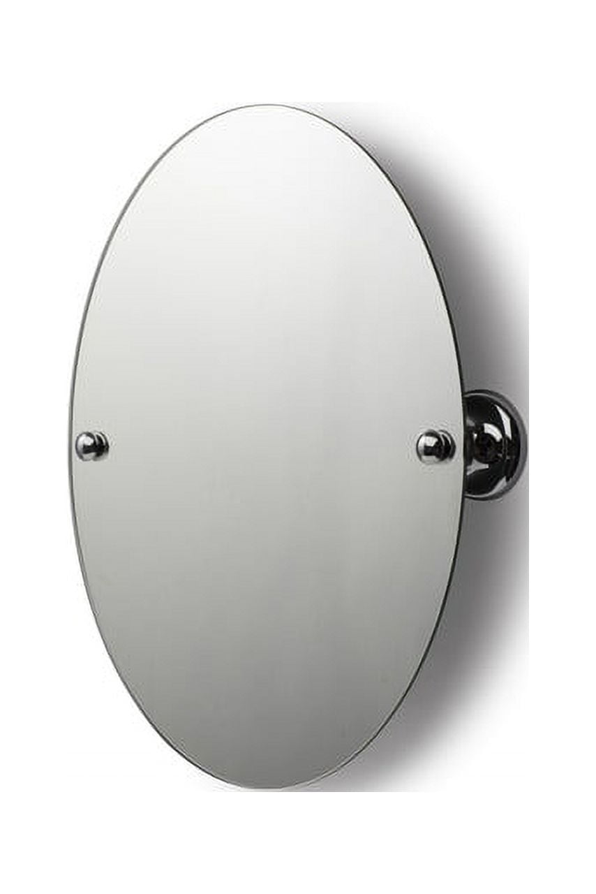 Croydex Grosvenor Flexi-Fix™ Tilt Mirror Chrome 20.3 x 13.4 x 2.6 inches