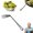 Silver2, variant on NUOKO 6.69 Inch Offset Bend Stainless Steel Spoon Fork Set, 0.39in Thick Ergonomic Angled Flatware, Self-Feeding Utensils for Adults, Elderly & Daily Dining