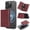 Pink, variant on Magnetic Phone Wallet Compatible with iPhone 17 16 15 14 13 12 Pro Max Plus, Detachable Card Holder for Cash Credit Cards