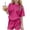 Hot Pink, variant on Girls Purple Leopard Print Bow Outfit 2 Piece Set Cute Short Sleeve Top with Matching Shorts Soft Comfortable Everyday Casual Wear for Kids Big Girl,Size 5-6T