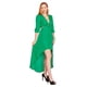 thumbnail image 2 of Vestido Corte Mullet Mujer Escote V Con Abertura Verde verde M INCÃGNITA 330828, 2 of 5