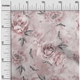 thumbnail image 2 of oneOone Silk Tabby Dusty Purple Fabric Florals Craft Projects Decor Fabric Printed By The Yard 42 Inch Wide, 2 of 4