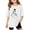White, variant on MUXiin Girls Tops Size 14-16 Graphic T-Shirts Crew Neck Preppy Short Sleeve T Shirt Comfy Back To School Sports T-Shirt Tee for Boys & Girls T-Shirts To Big Kid