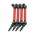 thumbnail image 4 of RC Drive Shaft, Easy To Disassemble RC Front Rear Drive Shaft Efficient Drivetrain Wear Resistant With Screw For RC Accessories Red, 4 of 8