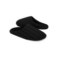 thumbnail image 2 of Men  Knitted Cotton Home Slippers Soild Color Clog Slippers Lightweight Indoor Shoes Flat Closed Toe Slippers with Washable Non-Slip Sole Indoor Outdoor House  Shoes Size 6 to 11, 2 of 8