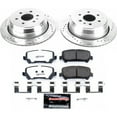 thumbnail image 3 of PowerStop Rear Z36 Truck & Tow Carbon-Fiber Ceramic Brake Pad and Drilled and Slotted Rotor Kit Fits: CHEVROLET GMC Select Models K7127-36, 3 of 9
