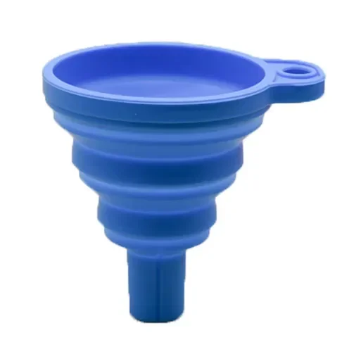 Embudo de motor para coche, embudo Universal de silicona para líquido, lavadora, cambio de líquido, embudo de cambio de gasolina y aceite de motor portátil plegable