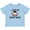 AE-Light Blue, variant on Inktastic I Love My Great Aunt with Cute Penguin and Hearts Girls Baby T-Shirt