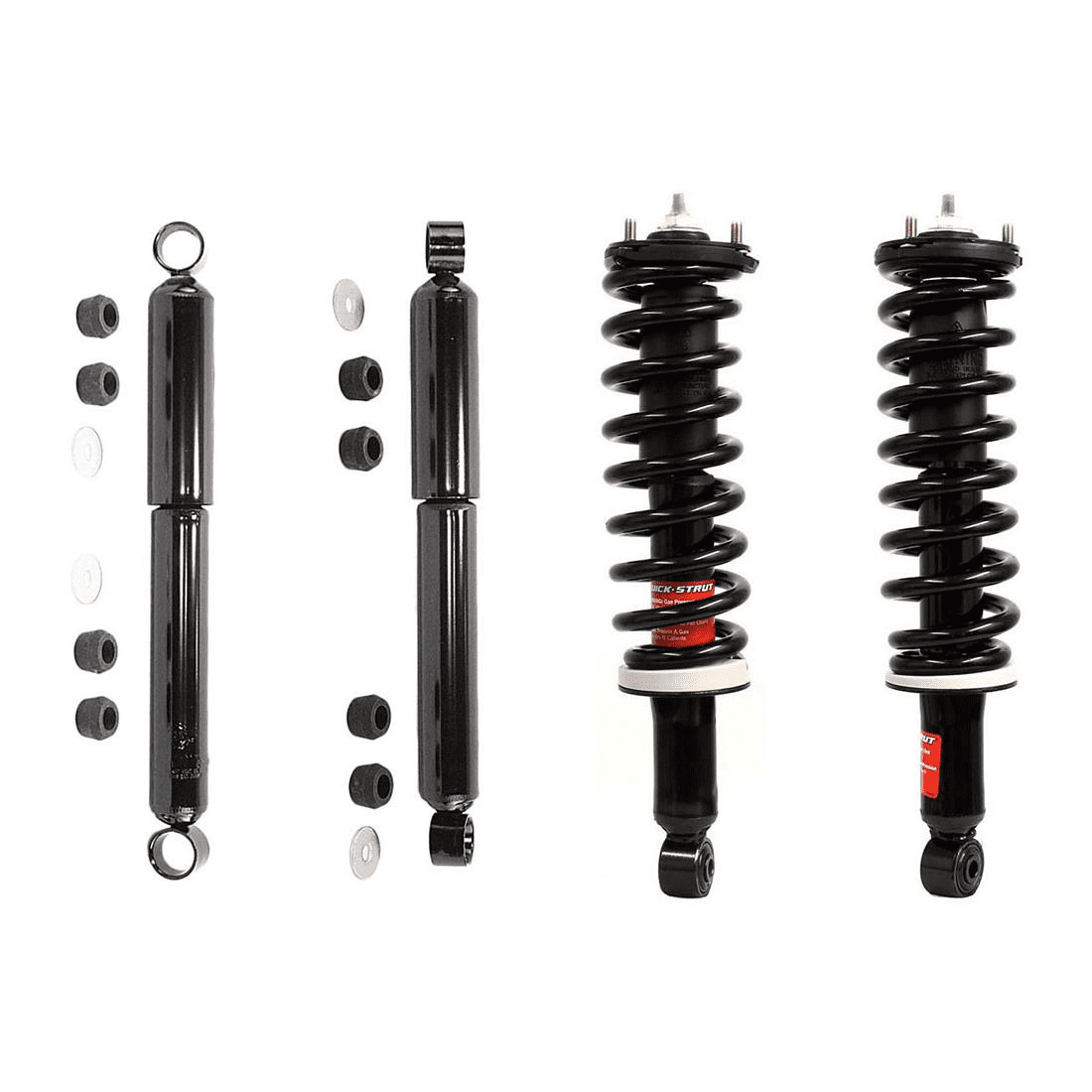 Monroe Front Quick Struts Rear Shocks for 9504 Toyota Pre