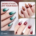 thumbnail image 3 of Set de esmaltes de uñas Beetles Jelly Gel, 6 colores, regalo de otoño para mujer, 3 of 7