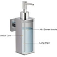 thumbnail image 3 of Home Decor Stainless Steel Wall Mounted Soap Dispenser (Chrome), 3 of 5