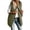 Guacamole Green, variant on SHEWIN Womens Puffer Vest Full Zipper Hooded Long Quilted Jackets Sleeveless Winter Warm Coat Outerwear Color Block