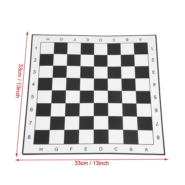 Juego De Ajedrez De Tablero Plegable De Damas Internacionales De Plástico Portátil Plegable Para Actividades Familiares De Fiesta