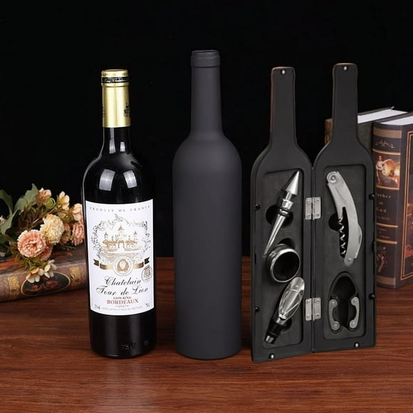 Wine Gift Set,Wine Bottle Five Piece Set Red Wine Opener Wine Set Gift Box,Wine Bottle Opener,Corkscrews for Wine Bottles,Wine Gift Box