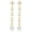Gold, variant on APSVO 18K Gold Plated Drop Earrings for Women CZ Lightweight Hypoallergenic Post Dangle Earrings Wedding Birthday Mothers Day Jewelry Gifts Teen Mom Bride Bridesmaid Girlfriend Wife Age