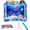 A, variant on GlowPad, Cat Water Mat with Fish, 24in Thickened Anti-Scratch Water Mat for Cat, Interactive Cat Toy for Indoor Play, Rapid Cooling for Both Indoor Use in Summer for Cats and Dogs