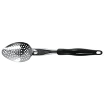 Vollrath (64132) 13-13/16" Heavy-Duty Stainless Steel Perforated Basting Spoon