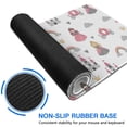 thumbnail image 6 of Long Mouse Pads for Desk,Beige Princess Castle Rainbow Pattern Desk Mats on Top Of Desks, Desk Mouse Pad Extra Large with 3mm Non-Slip Base and Stitched Edge for Gaming,Office,Work,Home 31.5"x11.8", 6 of 6