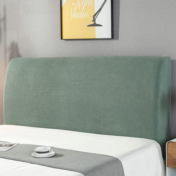 Xingzhi Elastic Headboard Protection Cover Protective And Bedroom Decoration Expandable Bed Headboard Cover Pine green