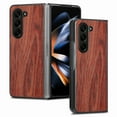 thumbnail image 1 of Nalacover for Samsung Galaxy Z Fold 5 Case, Wooden Patterned Shockproof Luxury Folded Anti-Scratch Camera & Screen Raised Protection Phone Cover for Samsung Z Z Fold5 2023,
Rosewood, 1 of 9