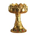 thumbnail image 4 of Candelabro, soporte para velas, candelabro para velas de té, soporte para lámpara de , para lámpara de ghee para centro de mesa, decoración pies altos, 4 of 8