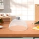 thumbnail image 2 of Tapa protectora transparente para comida, cubierta protectora para pastel, antigusto (blanco), 1 ud., 2 of 6
