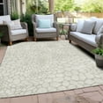 thumbnail image 6 of Addison Rugs Chantille Indoor/Outdoor Transitional Geometric Ivory Washable Rectangle Rug, 10' x 14', 6 of 6