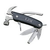 Personalized Personalize with Monogram Black Hammer Shape Multi Pocket Tool 5.25"Long