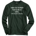 thumbnail image 2 of Someone Cares Not Me Rude Funny Long Sleeve TShirt Men Women Brisco Brands 2X, 2 of 7