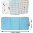 thumbnail image 6 of Aorsher Fashion Cute Cartoon Wallet, PU Leather Trifold Wallet for Girls, Small Money Bag with Coin Cash Cards Pouch, Ladies Short Wallet, Kiss Lock Change Clutch Wallet, 6 of 9