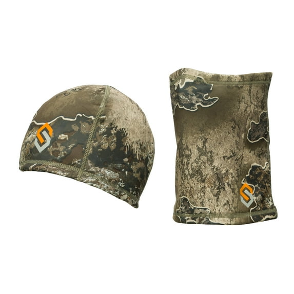 ScentLok Warm Fleece Ultimate Stretch Camo Beanie & Gaiter Combo - Whitetail Hunting Gear