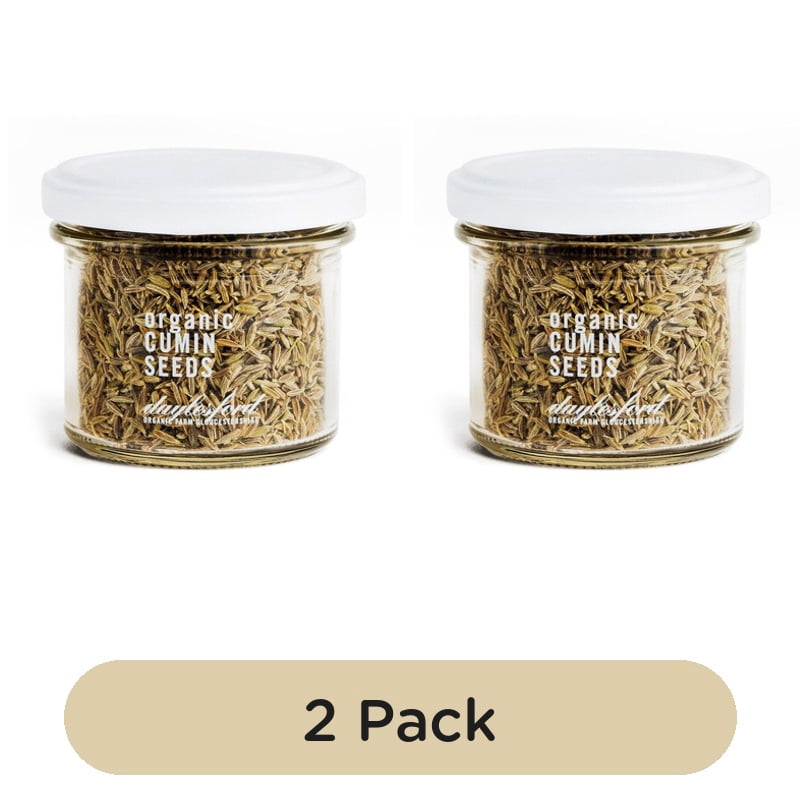 Daylesford Organic Cumin Seeds 45g, British Import (Pack of 2)