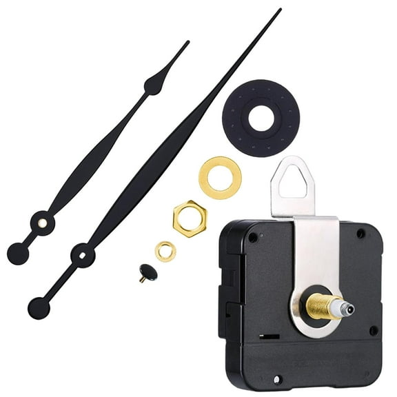 High Wall Clock Movement Mechanism Replacement Clock Motor Kit 15mm Shaft