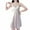 White, variant on Posijego Women's Satin Nightgown Short Sleeve Pajama Dress Button Down Silk Sleep Shirts Cozy Nightdress