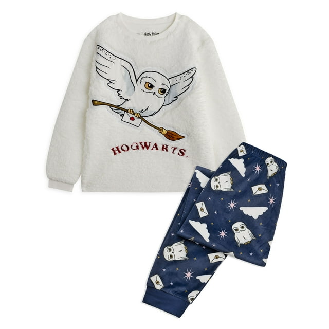 Harry Potter Girls Multicoloured Long Sleeve Long Leg Pyjama Set