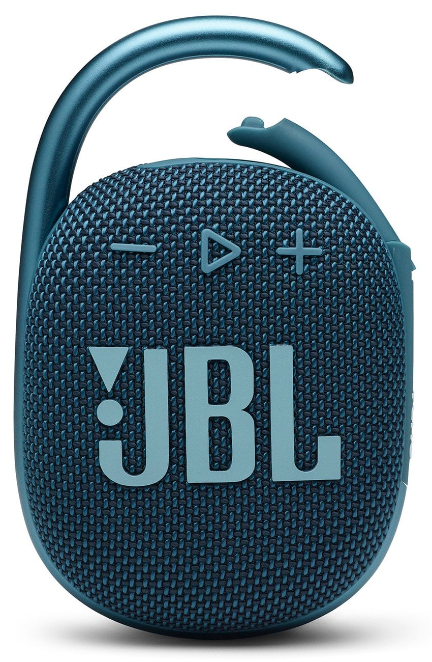JBL Clip 4- Speaker - for portable use - wireless - Bluetooth - 4.2 Watt - Blue