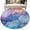 Purple, variant on Round Rugs 5Ft, Purple Blue Round Area Rug Washable Indoor Throw Carpet, Modern Pink Gold Marble Textured Soft Non Slip Circle Rug for Cabinet Bathroom Home Decor Aesthetic