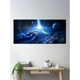 thumbnail image 2 of Mass Effect Normandy Sr2 Poster Wall Art, Modern Wall Decor, 12x18 UNFRAMED, 2 of 3
