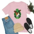 thumbnail image 1 of Cute Amazing Leprechaun Dog Unisex Short Sleeve Tee, 1 of 10