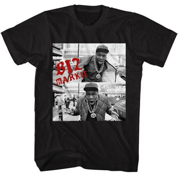 Biz Markie Wait What? Men's T Shirt London Streets Rap Hip-Hop Album
