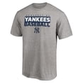 thumbnail image 2 of Men's Heather Gray New York Yankees Gain Ground T-Shirt, 2 of 3