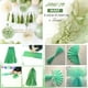 thumbnail image 4 of Decoración para fiesta de bienvenida de bebé, globos verdes, borlas de papel, decoración de fiesta de revelación de género para bebés, niños y niñas, 4 of 7