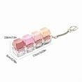 thumbnail image 6 of 4 Key Mechanical Keycap Switches Tester Toy Keychain with Tactiled Feedback for Anxiety Reduction and Fun, 6 of 7