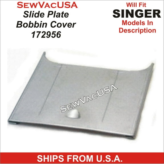 Singer Compatible Bed Slide Plate Fits 700 Class Flatbed Machines & More See Description