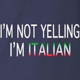 thumbnail image 3 of CafePress - YELLING ITALIAN Long Sleeve T Shirt - Long Sleeve Dark T-Shirt, 3 of 4