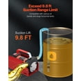 thumbnail image 3 of Kit de bomba de transferencia de combustible VEVOR Diesel 12V 10L/min con boquilla, 3 of 9